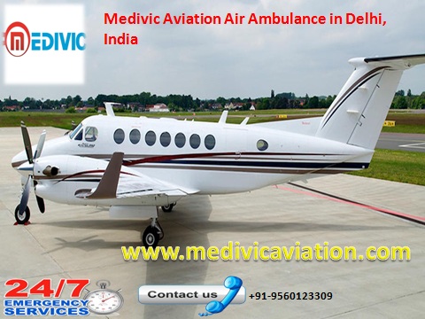 Medivic Aviation Air Ambulance Services in Delhi,India